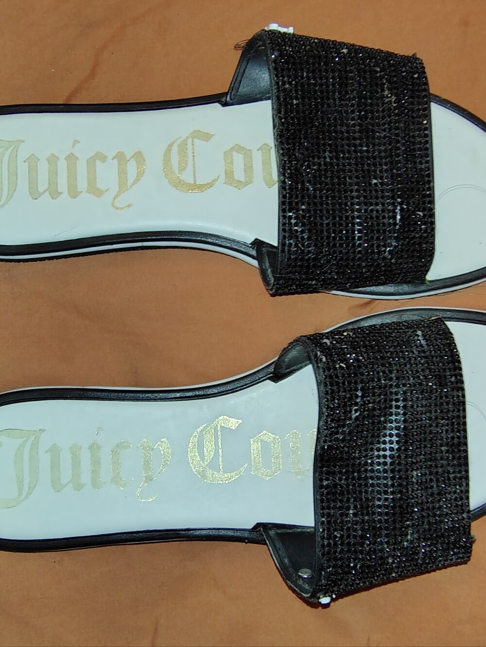 Juicy Couture Women's Size 11 Black Sandals
